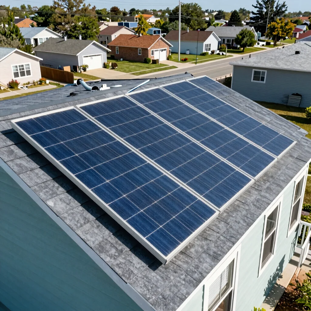 How Sunlight Becomes Electricity at Home